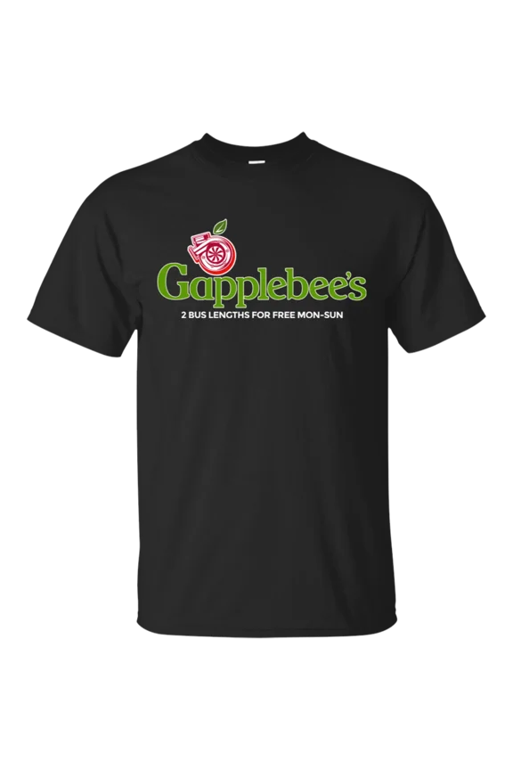 Gapplebee's Racing Gap Motorsports Car Enthusiast Funny Unisex T-Shirt, up to size 5XL