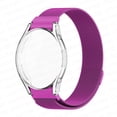 thumbnail image 1 of No Gaps Case+Strap for Samsung Galaxy Watch 4/Classic 44mm 40mm，Watch 4 Classic 42mm 46mm , Watch Band Magnetic Stainless Steel Replacement Strap for Women Men, 1 of 7