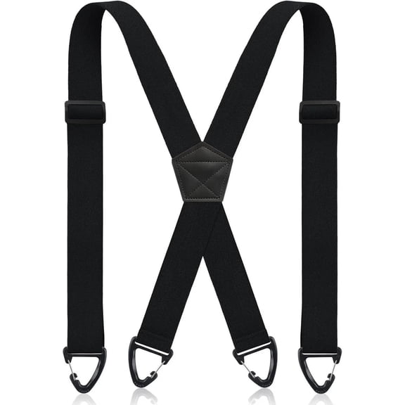 Gaqring Outdoor Hiking Climbing Buckle, High-Strength Wear Resistant Nylon Elastic Strap, Secure Metal Carabiner Clip for Mountain Trekking Camping Gear