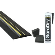 GaraDry   High Garage, Door Threshold Seal Kit with Weatherproof