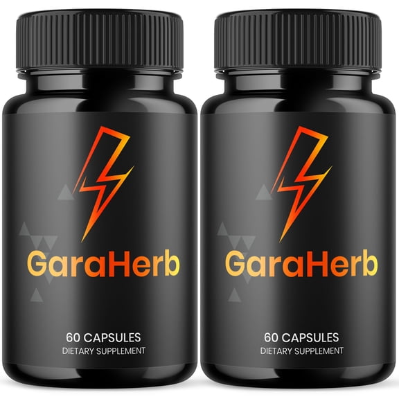 GaraHerb Advanced Formula Pills Supporting Energy and Healthy Lifestyle Gara Herb 120 Capsules