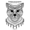 thumbnail image 1 of Garabatos Zen de Animales Garabatos zen de animales libro para colorear para adultos 1, 2 &amp; 3, (Paperback), 1 of 1