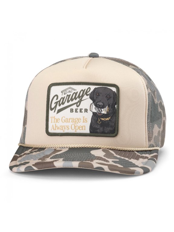 Mallard Foamy Camo with Lab Adjustable Hat