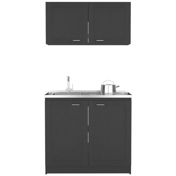 Garage Cabinet | Used to Store Garage Supplies | Constructed of Reliable Particle Board | Addresses Storage Space Constraints