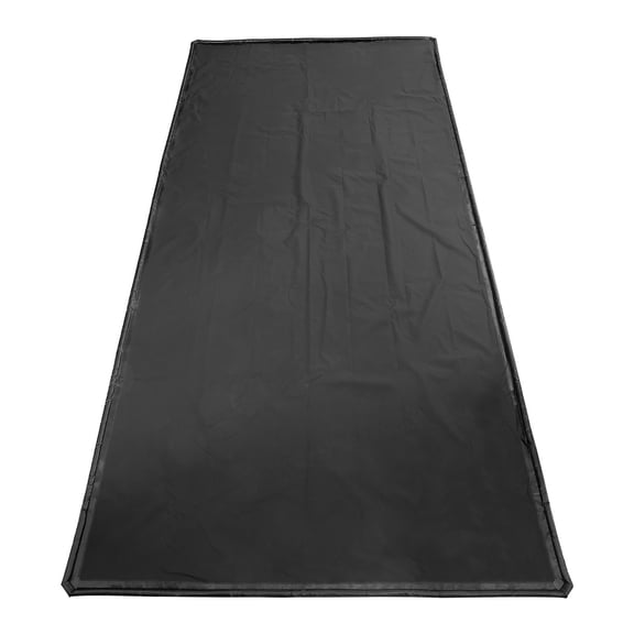 Garage Containment Mat 7 ft 9 in x 16 ft, Non-Slip PVC Waterproof Floor Mat with Squeegee for Snow Mud Rain