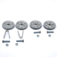 thumbnail image 1 of Garage Door 3 Inch Sheaves Stud & Clevis Pulleys Hardware Set, 1 of 10