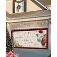 thumbnail image 1 of Garage Door Banner Cover 6 x 13 ft, Christmas Farm Cow and Snowflake Christmas Garage Door Decorations Holiday Christmas Backdrop Decor for Winter New Year Xmas Party, 1 of 6