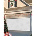 thumbnail image 1 of Garage Door Banner Cover 6 x 13 ft, Christmas Solid White Snowflakes Christmas Garage Door Decorations Holiday Christmas Backdrop Decor for Winter New Year Xmas Party, 1 of 6
