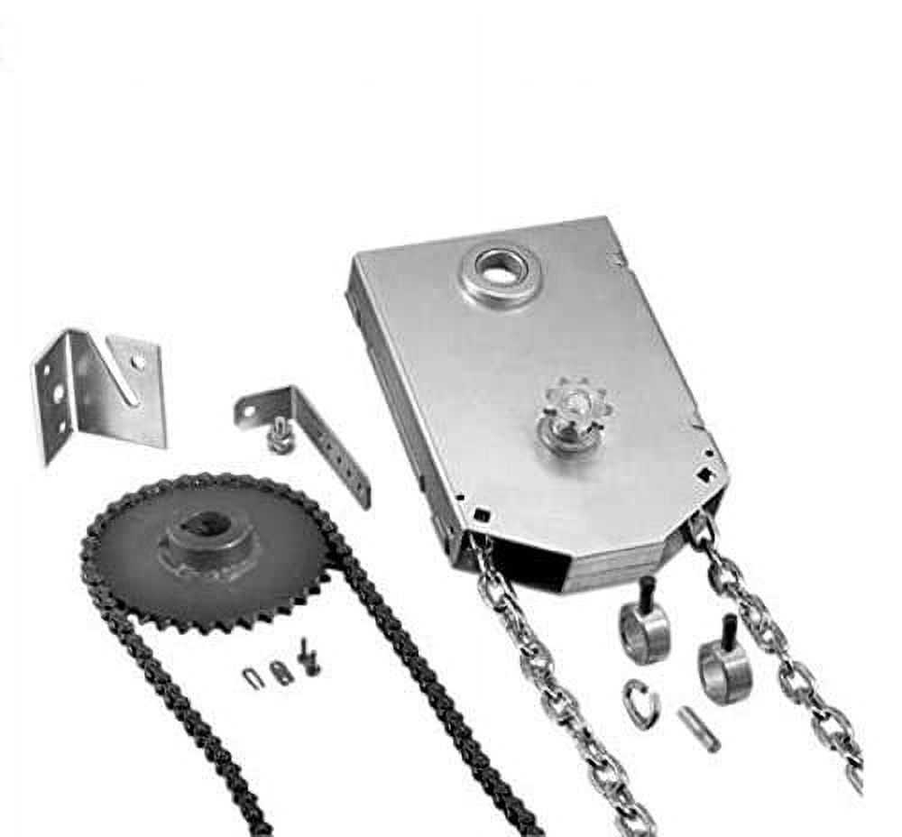 Garage Door Chain Hoist Jr Jackshaft 41 Reduced Drive 1" (Shaft Mount)