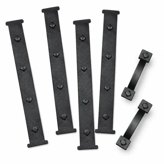 Garage Door Decorative Handle and Hinge Magnets Curb Appeal, Easy Installation, Durable & Weatherproof, Set of 6