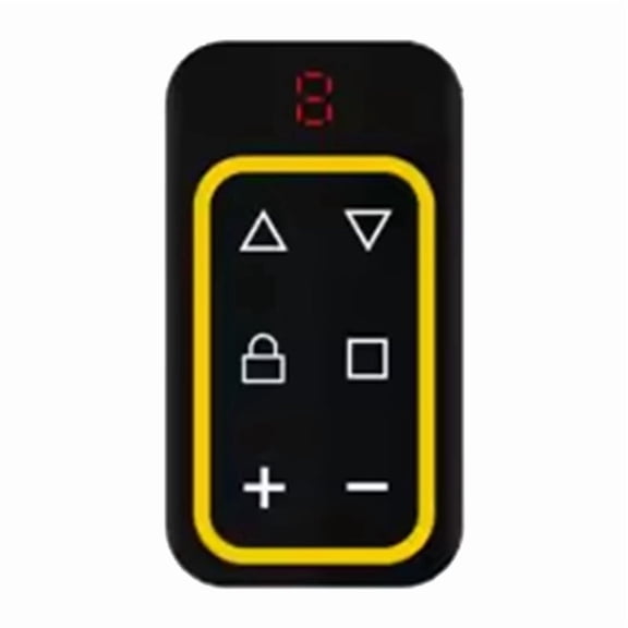Garage Door Eight-Channel Copy Wireless Remote Control Rechargeable Universal Copy Multi-Frequency Remote Control,2 x 8-channel wireless remote controllers (each with 1 x button battery)