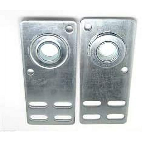 Garage Door End Bearing Plates- 1 Pair - 6-5/8"