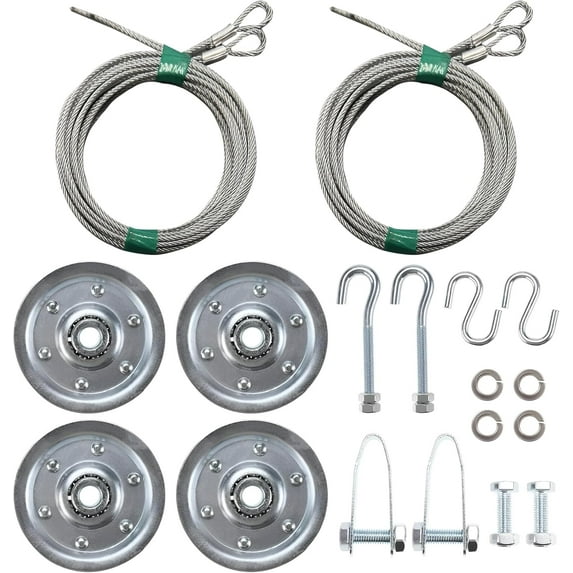 Garage Door Extension Spring Kit for 7' Doors – Heavy-Duty 3