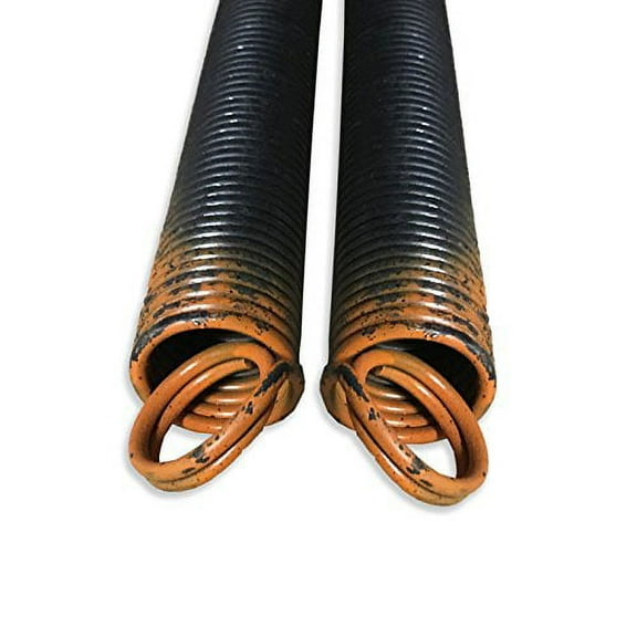 Garage Door Extension Spring for 7' High Door, 70 Pounds 25-42-70 Coded Orange Small ( Pair )