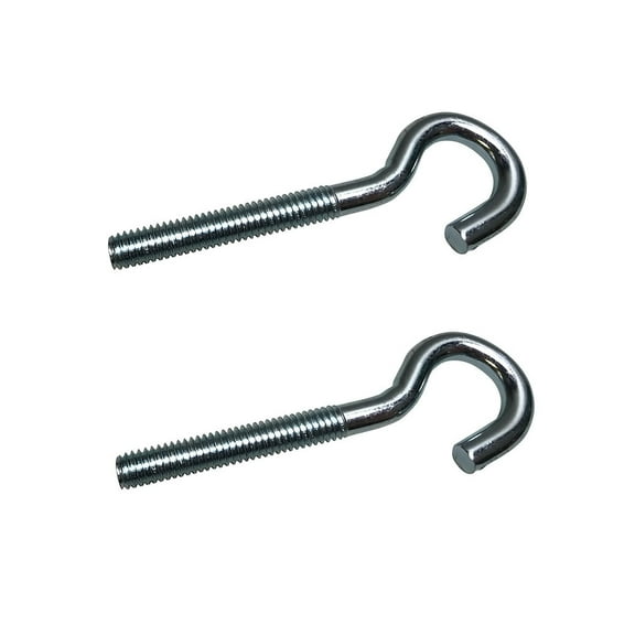 Garage Door Eye Bolts 5/16 x 18 x 3 3/4 For Extension Spring ZP (QTY 2)
