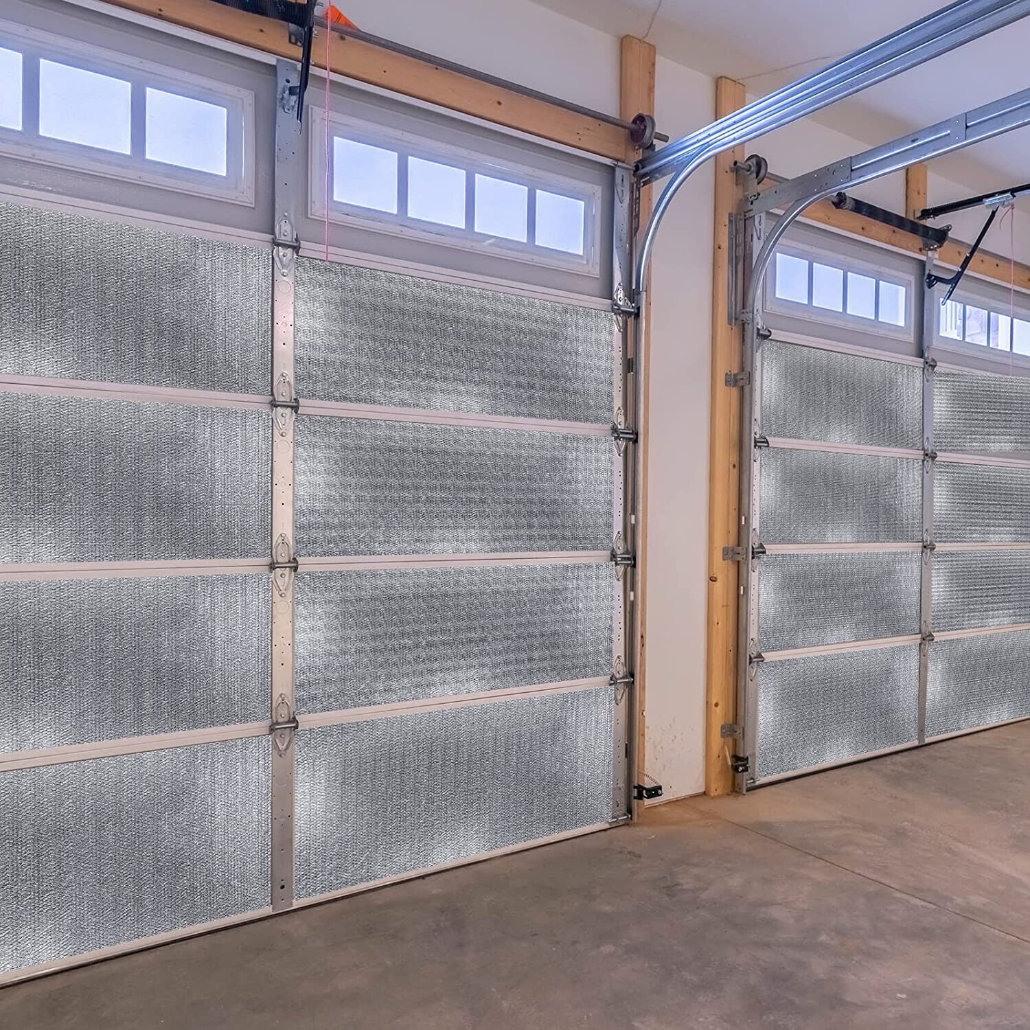 Garage Door Insulation Kit 16 SHEETS (2FT X 5FT) + HEAVY DUTY DOUBLE