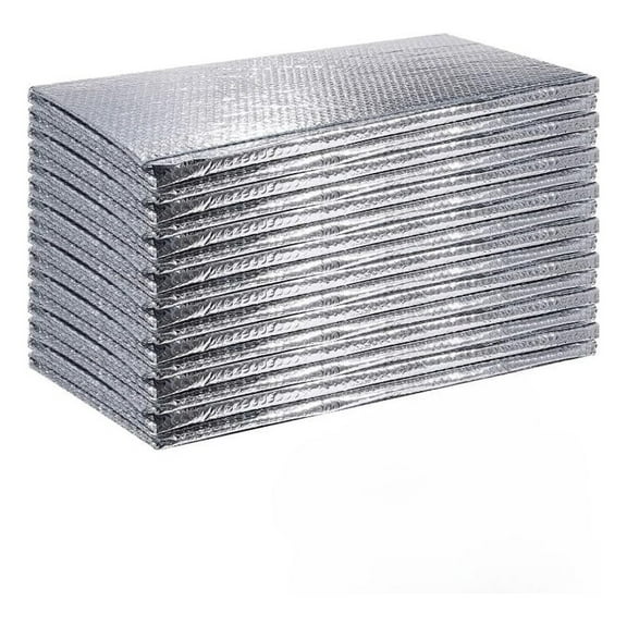 Garage Door Insulation Kit (8 Pieces) Reflective Foam Panels 24"x48" Sheets