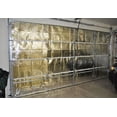 Garage Door Insulation Radiant Barrier (PreCut) Kit Fits 2 Car