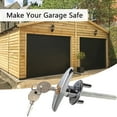 Garage Door Latch, THandle Door Lock with 2 Keys, Universal