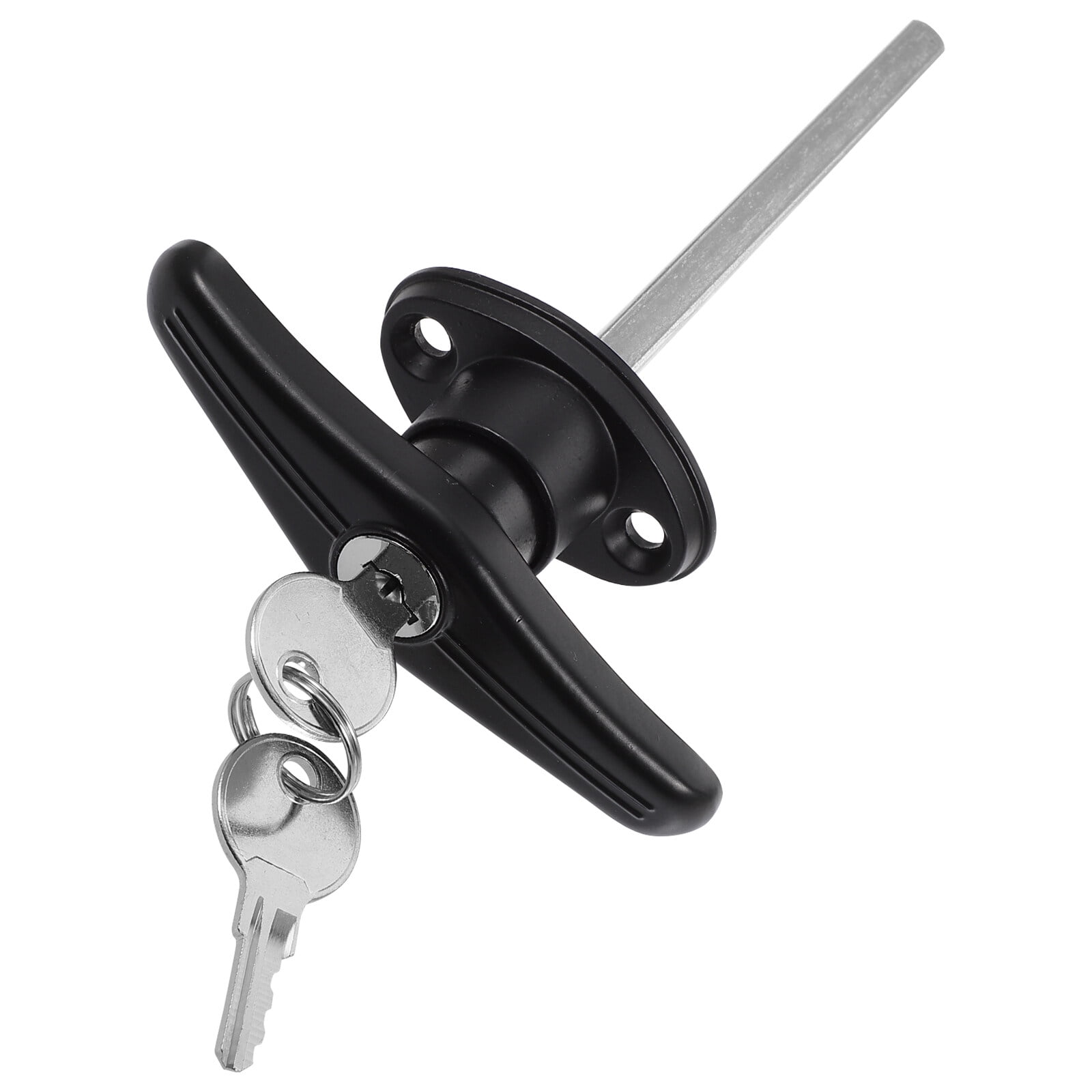 Garage Door Lock Kit Locking T-Handles Replacement Barn with The Coop Shed Hardware Key Zinc Alloy
