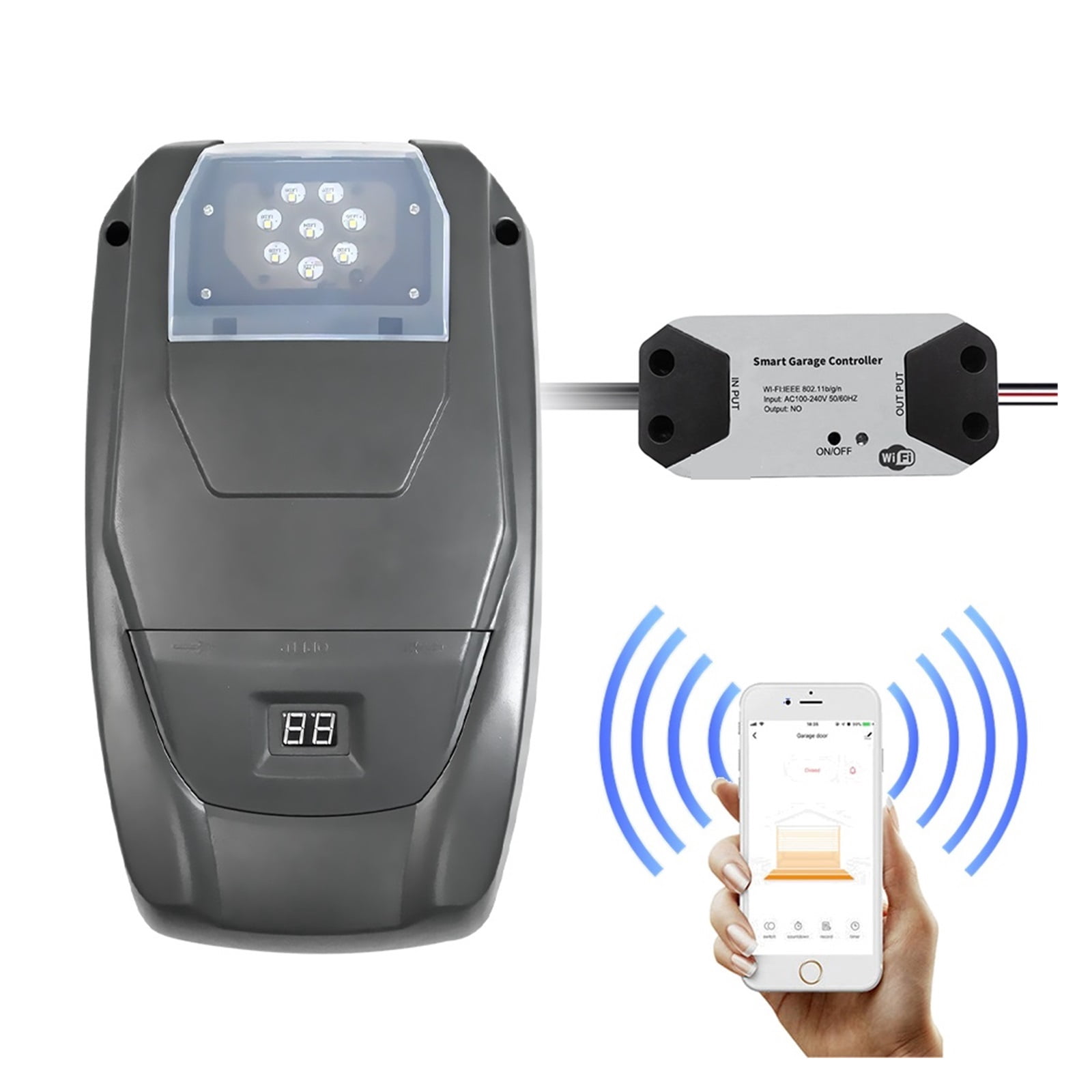Garage Door Opener Intelligent Control Door Automatic Opening And ...