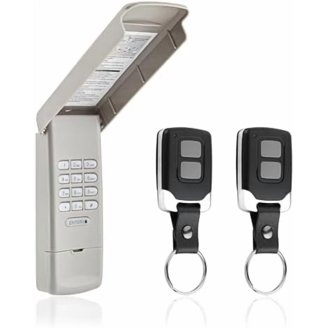 Aazon.co: 2 Pcs Universal Garage Door Opener Reote Keychain 4-Button