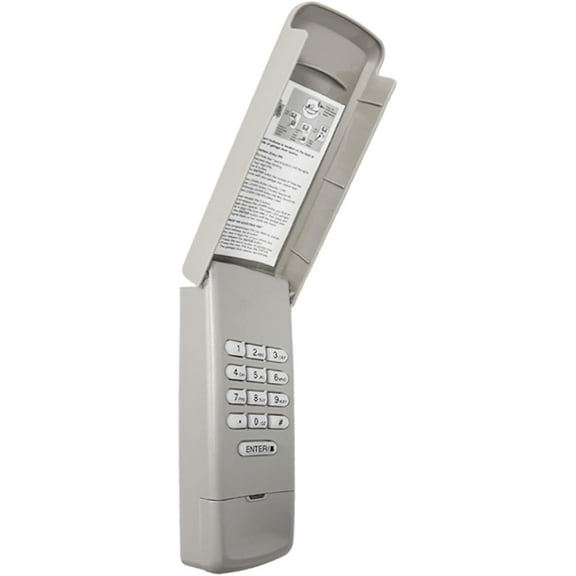 Garage Door Opener Keypad Compatible with Craftsman Garage Door Opener with 315/390 MHZ Learn Button Since 1993, Replace 877Max 878Max Garage Door Keypad Wireless Keyless Entry