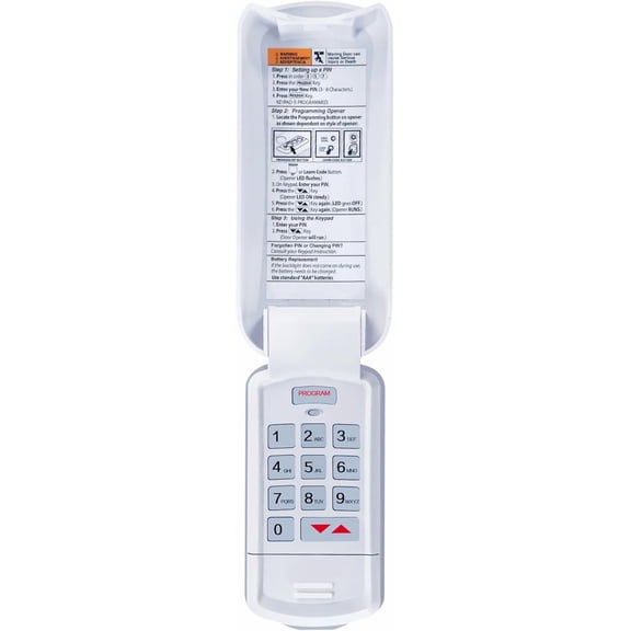 Garage Door Opener Keypad GK-R, Wireless Keyless Intellicode10 Year Warranty