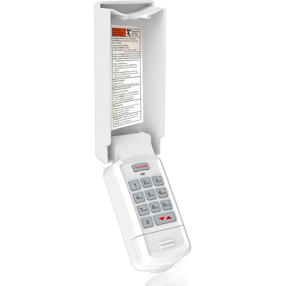 Garage Door Opener Keypad for Intellicode I, Intellicode II or Dip Switch Garage Door Opener Wireless Keyless Entry Keypad Replace for GK-R, OKP-BX, GK-BX, GWKP, GWK-IC B8QACSDA ACSDG ACSDA1