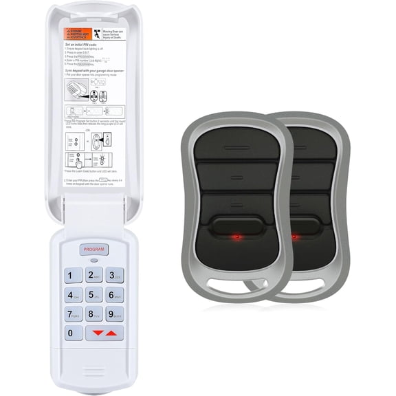 Garage Door Opener Keypad & Remote GK-R G3T-R, Wireless Keyless Intellicode10 Year Warranty