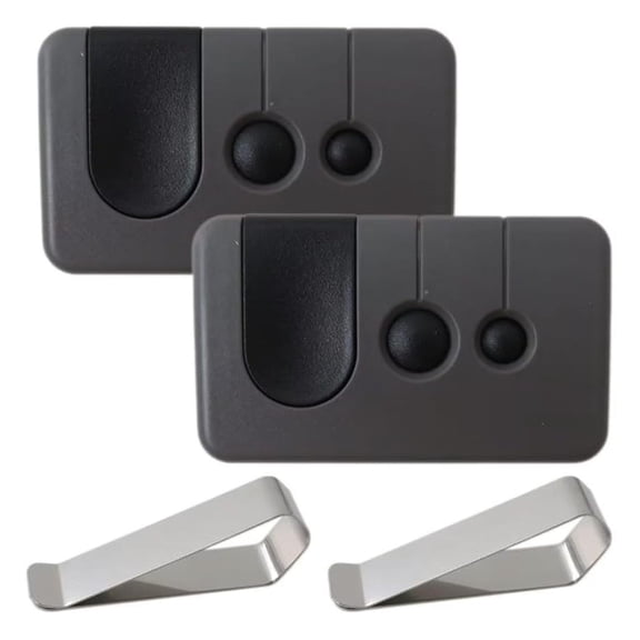 Garage Door Opener Remote 2 Pack 315MHz - Compatible with Liftmaster Chamberlain Sears - 3 Button Learn Button Only - Replacements for 370LM 950D 139.53753