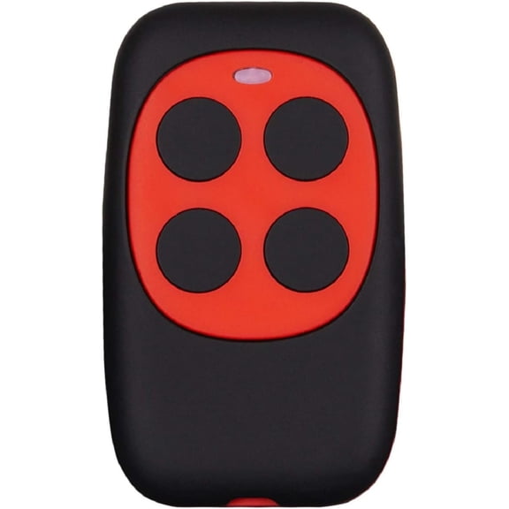 Garage Door Opener Remote Cloner Gate Opener Remote Cloning Homelink Programmable Learning Key Fob 4-Buttons Multi Frequency 280MHZ-868MHZ (Red) 1 count