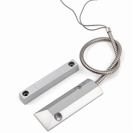 Garage Door Reed Switch Sensor For Security Alarm With Wired Connection