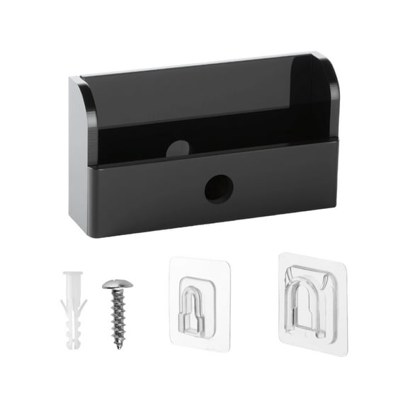 Garage Door Remote Key Wall Mount Storage Rack Acrylic Bracket Secure Holder
