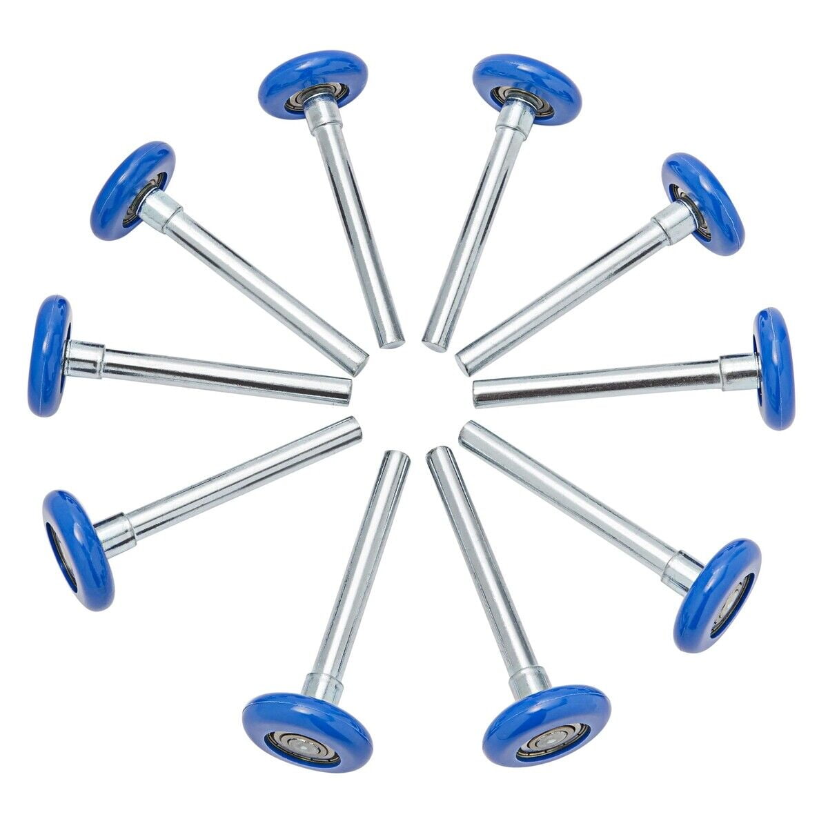 Garage Door Rollers 10 Pack, 2 In Nylon Garage Door Wheels Replacement