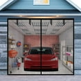 Garage Door Screen For 1 Car Garage 8X7 Ft., Screen Garage
