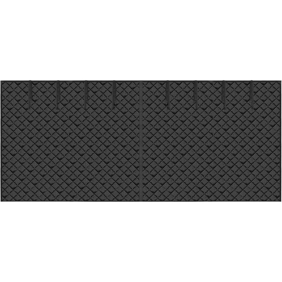 Garage Door Screen for Winter, 18x7FT Garage Door Insulation Kit, Magnetic Thermal Insulated Garage Door Cover Curtains with Enhanced Weighted Bottom, Waterproof Windproof Soundproof