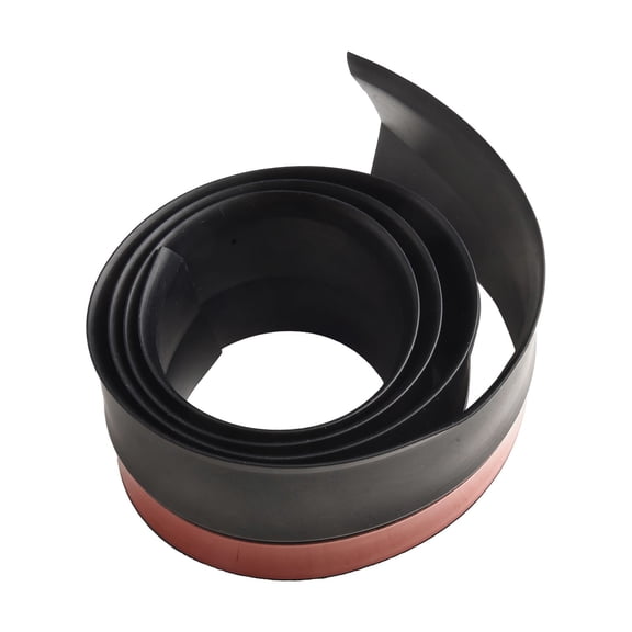 Garage Door Sealing Strip Weatherproof Door Frame Seal Strip Rubber Strip 1M Black Smile Home
