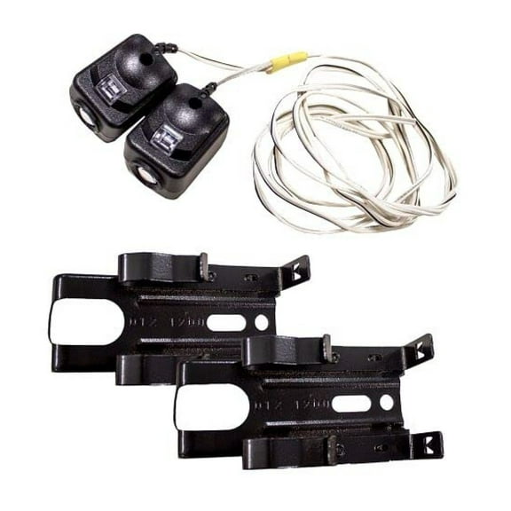 Garage Door Sensor Kit 041-0365-000 - Replacement Safety Sensor Eyes & Brackets - Fits Chamberlain & LiftMaster - After 1997 Models - Includes LED Eyes & Mounting Hardware