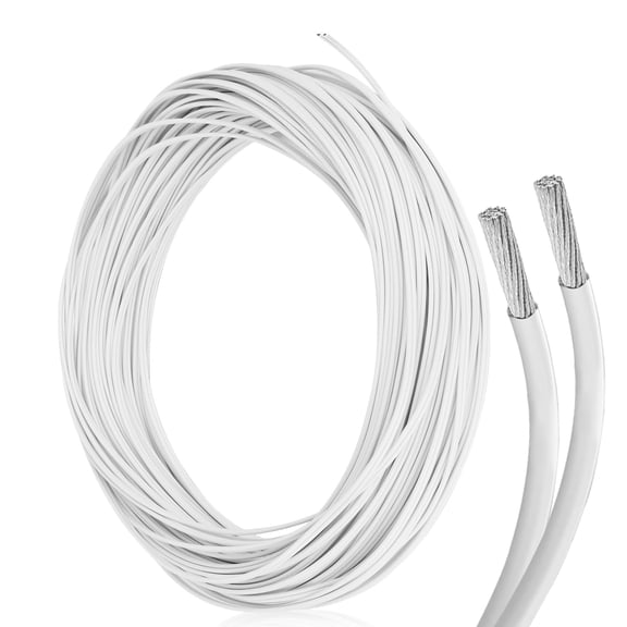 Garage Door Sensor Wire 100 Ft 2 Conductor 24/2 AWG Copper Replacement