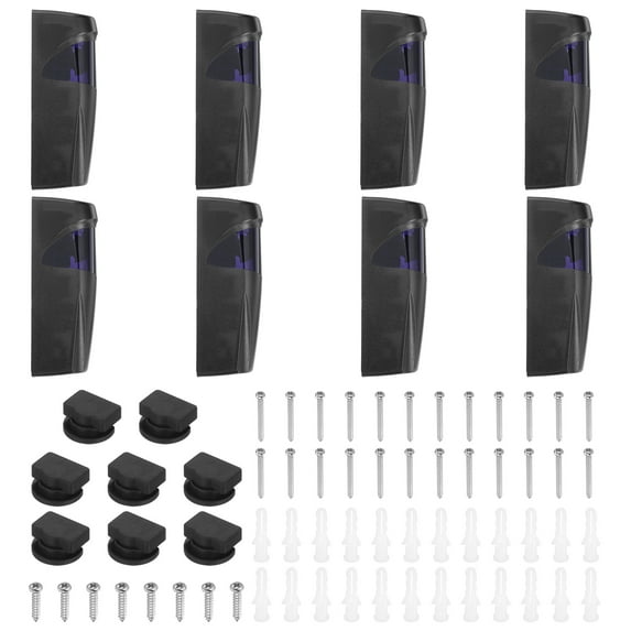 Garage Door Sensor, Wireless Lens Rotatable Infrared Gate Beam Sensor Photoelectric Anti-Theft Alarm, Photocell Detector for Window Automatic Swing Sliding Gate Opener, 4 Set