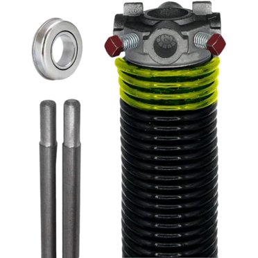 Pair Of Garage Door Torsion Springs 207 X 1-3/4 X 25 With Winding Bars & Bushing – MUG