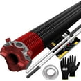 thumbnail image 1 of Garage Door Torsion Spring 225x1.75x27 Red Cone for Left Side of Garage Door with 1" Steel Bearing, Gloves, and Winding Bars | 5-Year Warranty Min. 30,000 Cycles, 1 of 6