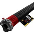 thumbnail image 1 of Garage Door Torsion Spring 225x2x27 Black Cone for Right Side of Garage Door| Precision E-Coating 5-Year Warranty Minimum 30,000 Cycles, 1 of 7