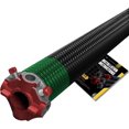 thumbnail image 1 of Garage Door Torsion Spring (243 x 1.75 x 38) - Red | Right Hand Wound Replacement (Left Side) (Cone Color: Red), 1 of 7