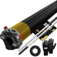 thumbnail image 1 of Garage Door Torsion Spring 250x1.75x33 Black Cone for Right Side of Garage Door with 1" Nylon Bushing, Gloves, and Winding Bars | 5-Year Warranty Min. 30,000 Cycles, 1 of 6