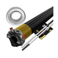 thumbnail image 1 of Garage Door Torsion Spring 250x1.75x39- Black for RIGHT SIDE with Bearing & Bars, 1 of 7