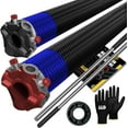thumbnail image 1 of Garage Door Torsion Spring 262x2x33.5 for Left and Right Side of Garage Door with 1" Nylon Bushing, Gloves, and Winding Bars | 5-Year Warranty Min. 30,000 Cycles, 1 of 6