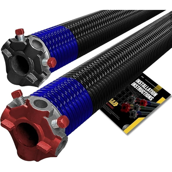 Garage Door Torsion Spring 262x2x36- Left & Right Side of Garage Door-PAIR