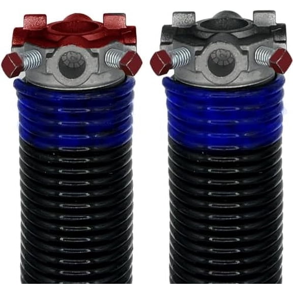 Garage Door Torsion Springs 262x2x36 Left and Right Hand Wound Replacement Pair | Fix and Repair 7 or 8 Feet Garage Door - Min 20,000 Cycles, 3 Year Warranty